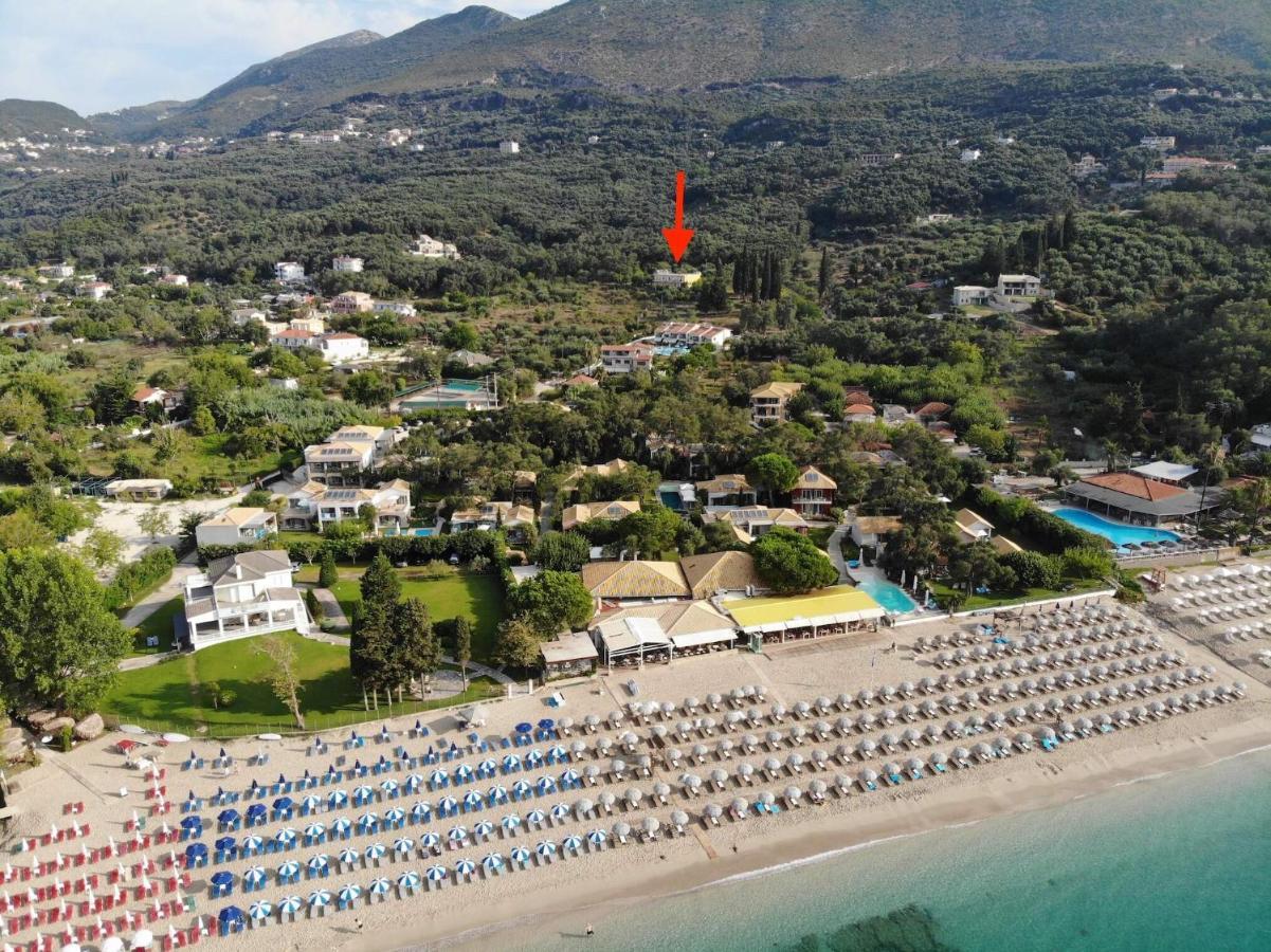 Silvia Aparthotel Parga Bagian luar foto